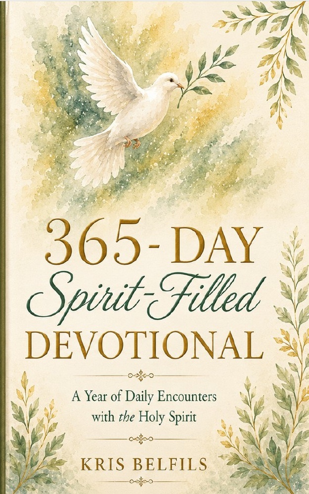 365-Day Spirit-Filled Devotional cover by Kris Belfils