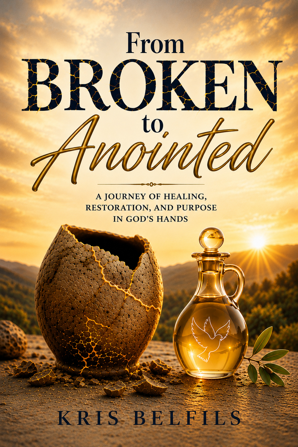 From Broken to Anointed book cover by Kris Belfils