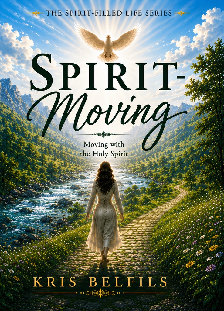 Spirit-Moving book cover by Kris Belfils