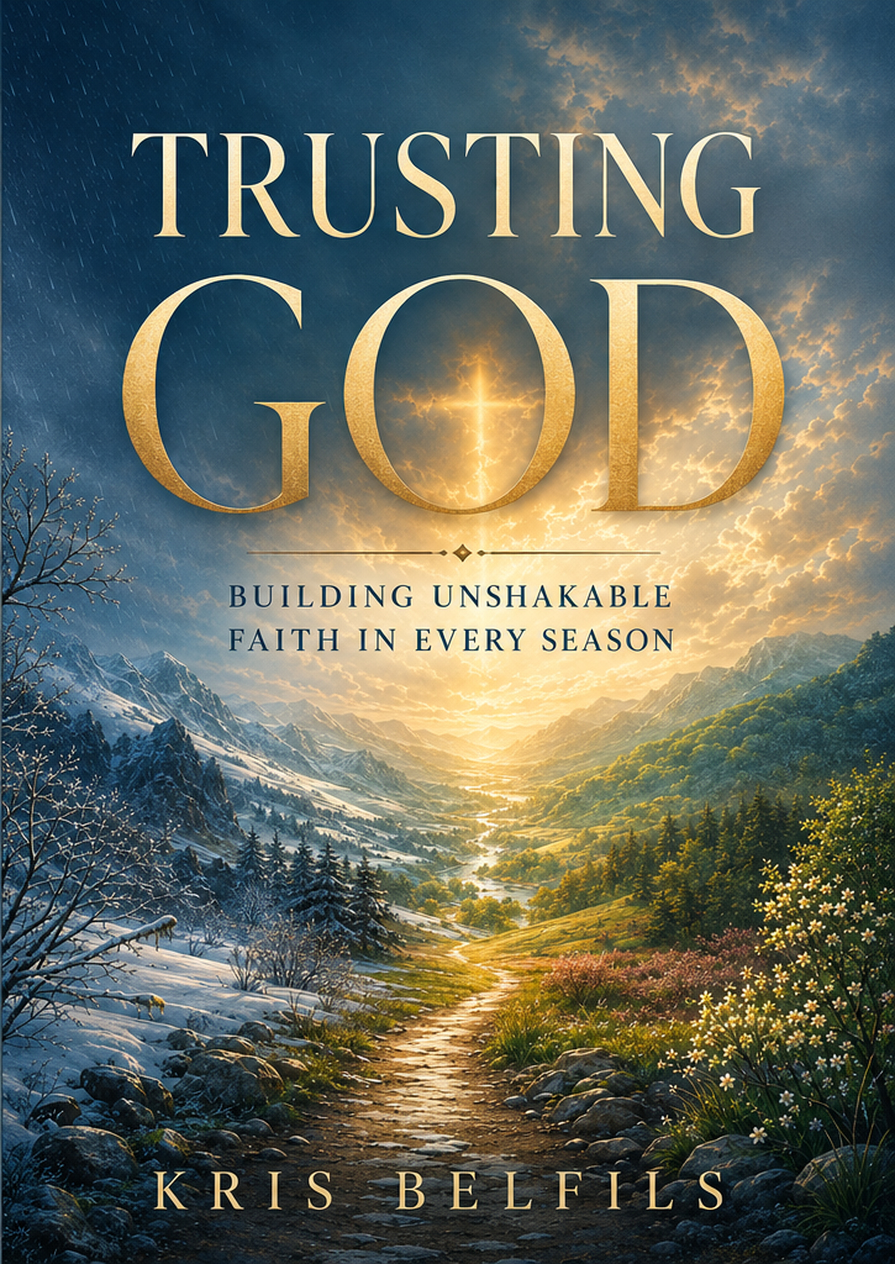 Trusting God book cover by Kris Belfils